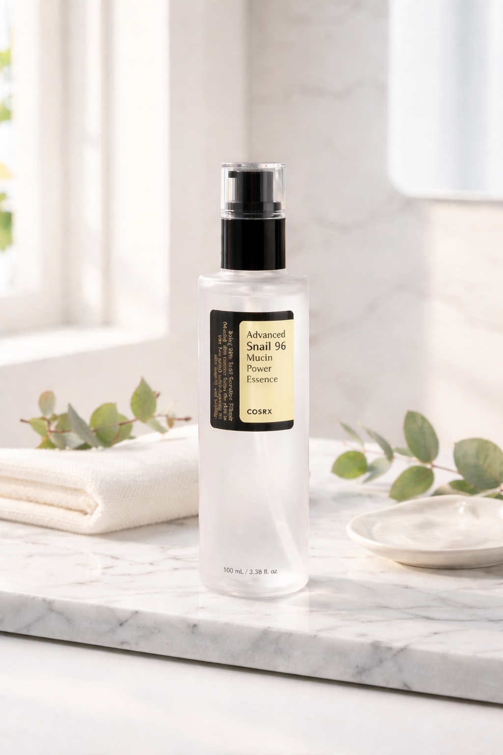 💧 Essence Réparatrice à la mucine d'escargot Hydratation intense - (Best seller Coréen 🐌)